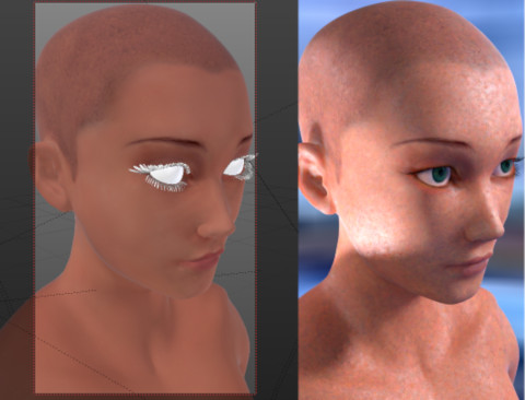 ébauche du portrait de Fred